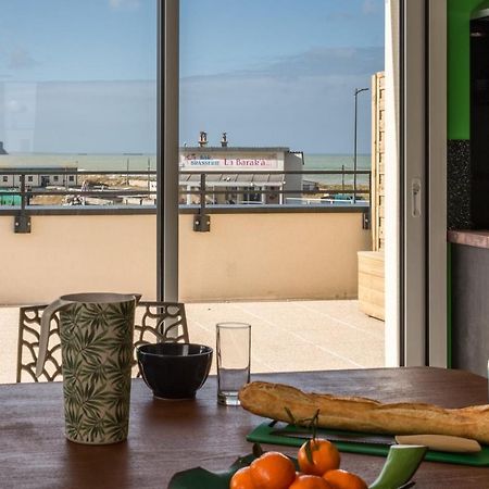 Babord, Appt Avec Terrasse Et Vue Mer Saint-Côme-de-Fresné Zewnętrze zdjęcie
